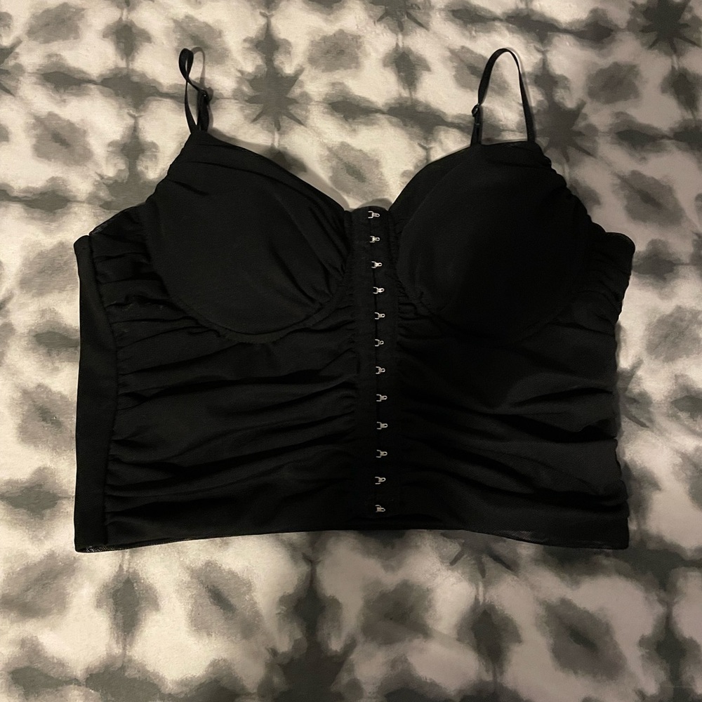 black tank top